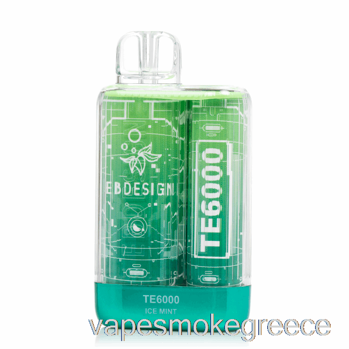 Vape Greece Eb Te6000 παγωμένη μέντα μιας χρήσης